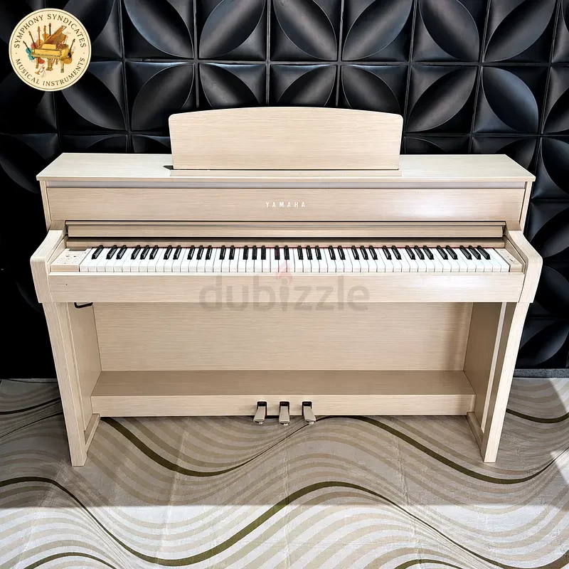 Yamaha Clavinova 535 White Ash Refurbished Piano With 1 Year Warranty | Used Pianos Dubai
