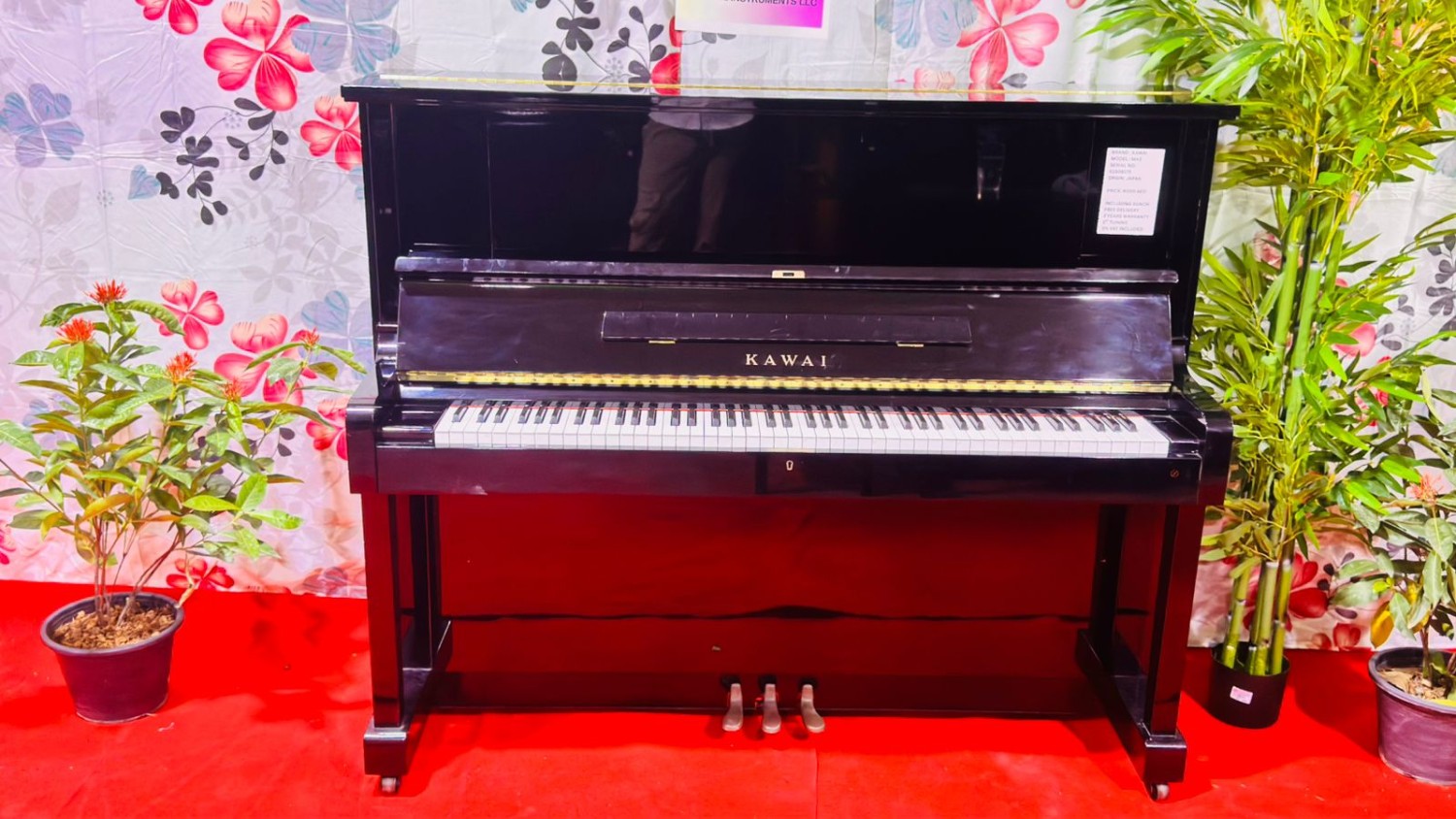 KAWAI MA3 Black Upright Piano | Used Pianos Dubai