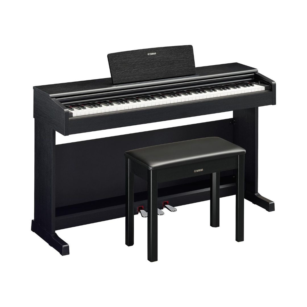 Refurbished Yamaha YDP 144 Black Piano – CFX Concert Grand Sound - Used Pianos Dubai