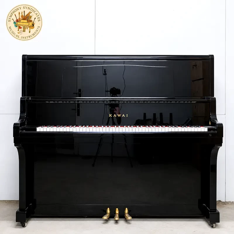 Kawai KU5 Elegant Design With Cabinet Style  | Used Pianos Dubai