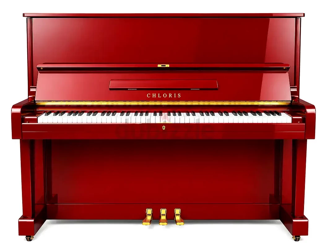 Chloris Brand New Piano High Gloss Mahogany With 5 Years Warranty | Used Pianos Dubai