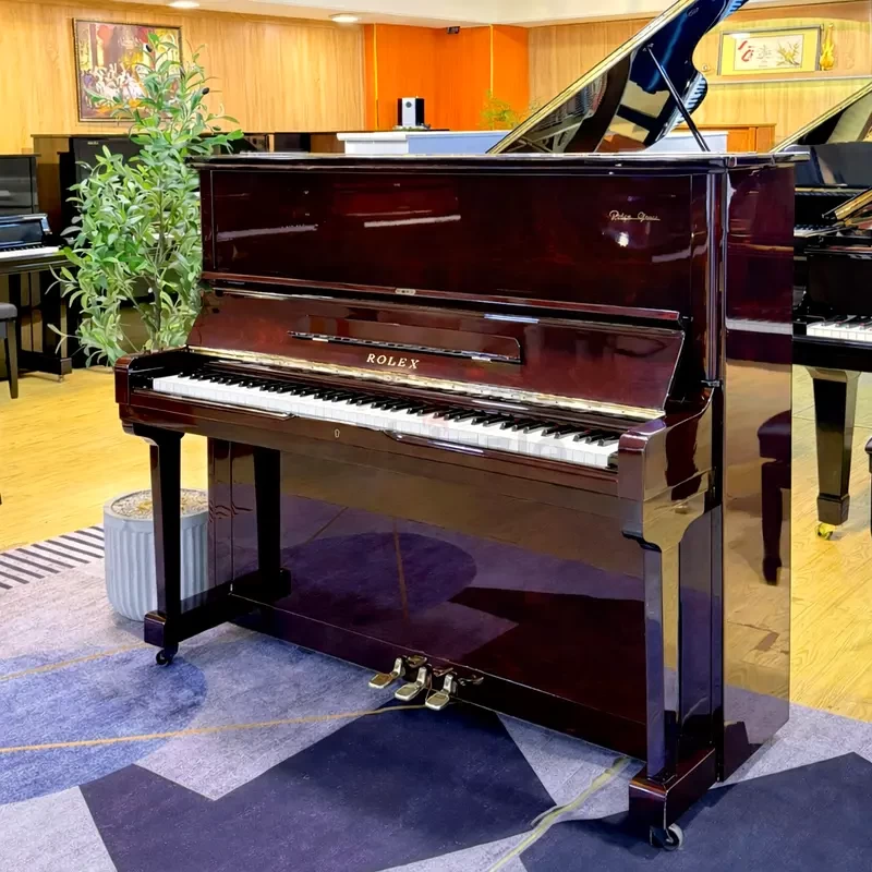 ROLEX KR27 Upright Piano – Vintage Japanese Elegance | Used Pianos Dubai