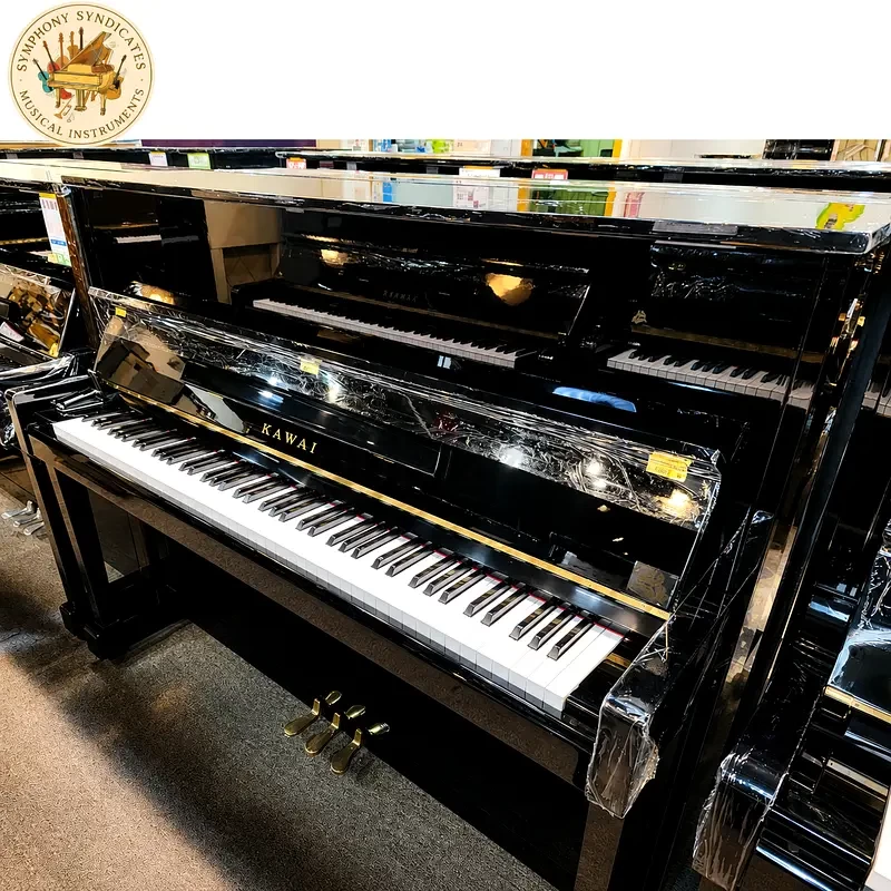 KAWAI CL3 Black Upright Piano | Used pianos Dubai